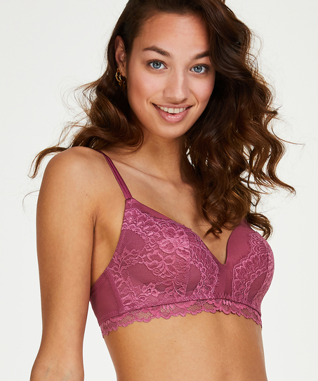 Soutien-gorge préformé sans armatures Yvonne, Rouge