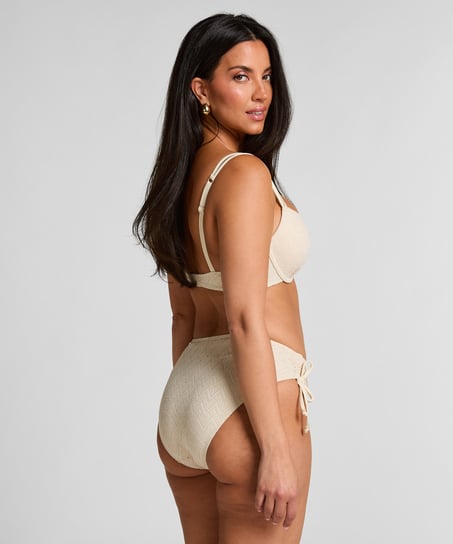 Bas de bikini Crochet, Blanc