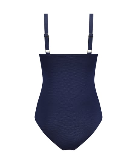 Maillot de bain Shaping Scallop, Bleu