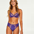 Slip taille haute Diva, Violet