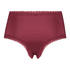 Slip brésilien en forme de V Vixen Curvy, Rouge