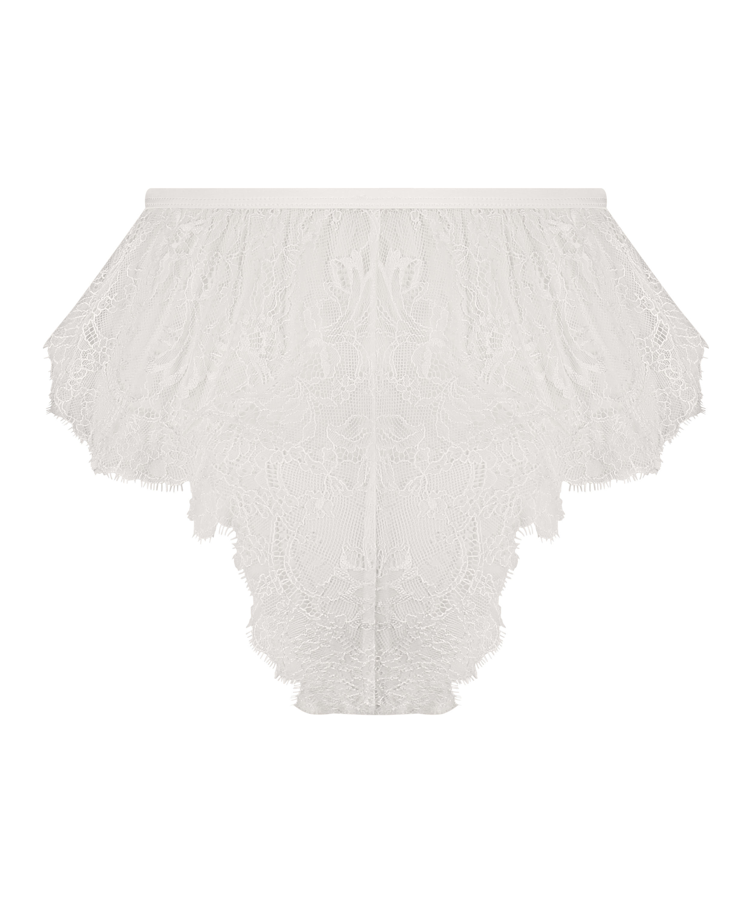 Culotte fran&ccedil;aise Lace Camille, Blanc, main