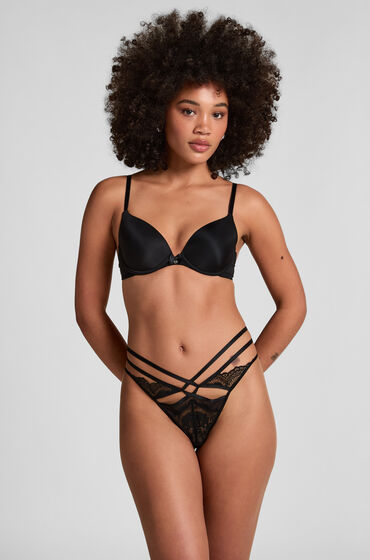 Hunkemöller Slip brésilien Janine Noir