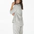 PJ Fleece Fairisle, Gris