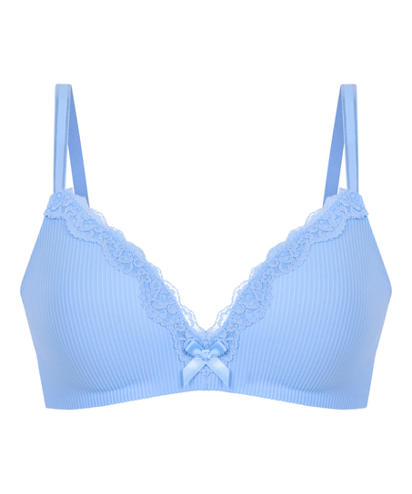 Soutien-gorge sans armatures préformé Lola, Bleu