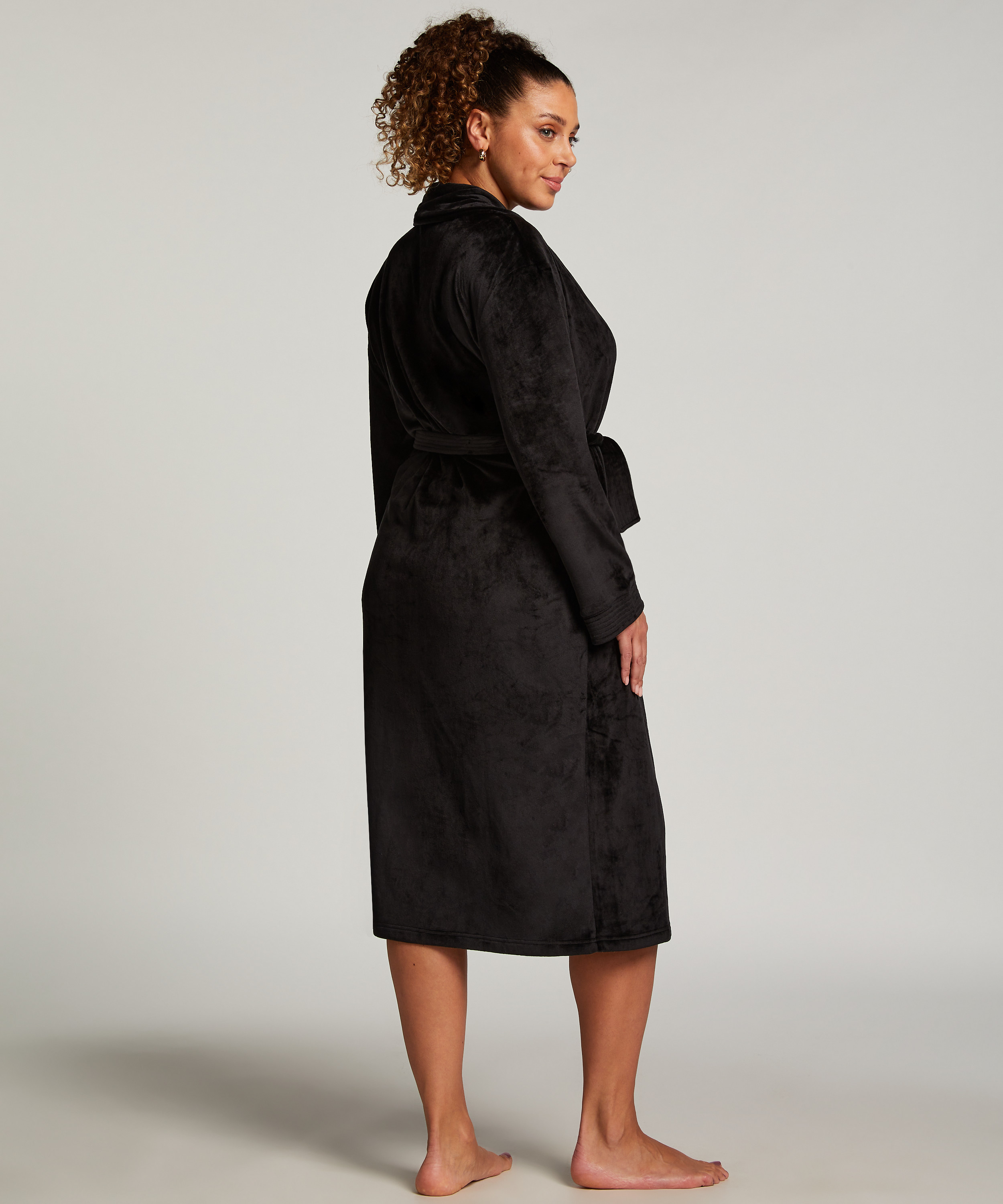 Peignoir, Noir, main