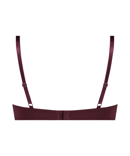 Soutien-gorge &agrave; armatures pr&eacute;form&eacute; Plunge, Rouge