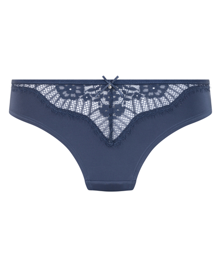 Slip brésilien Pearlene, Bleu