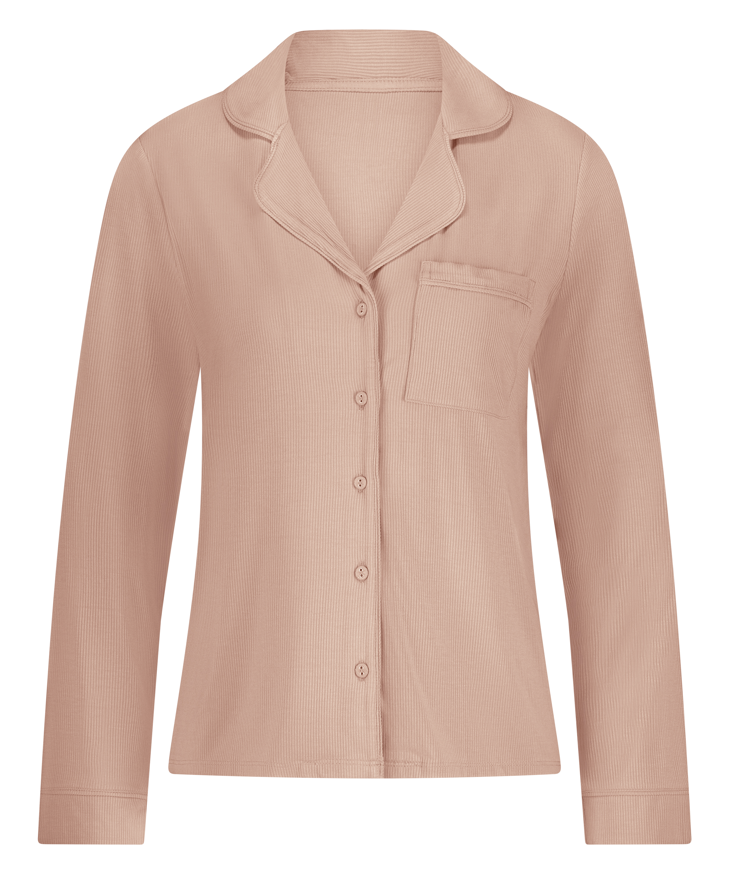Chemise côtelée Essential, Beige, main