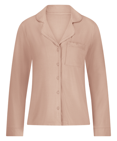 Chemise côtelée Essential, Beige