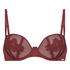 Soutien-gorge à armatures non-préformé Ember, Rouge