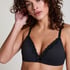 Soutien-gorge sans armatures préformé Lola, Noir