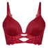 Soutien-gorge push-up Longline Marianna, Rouge
