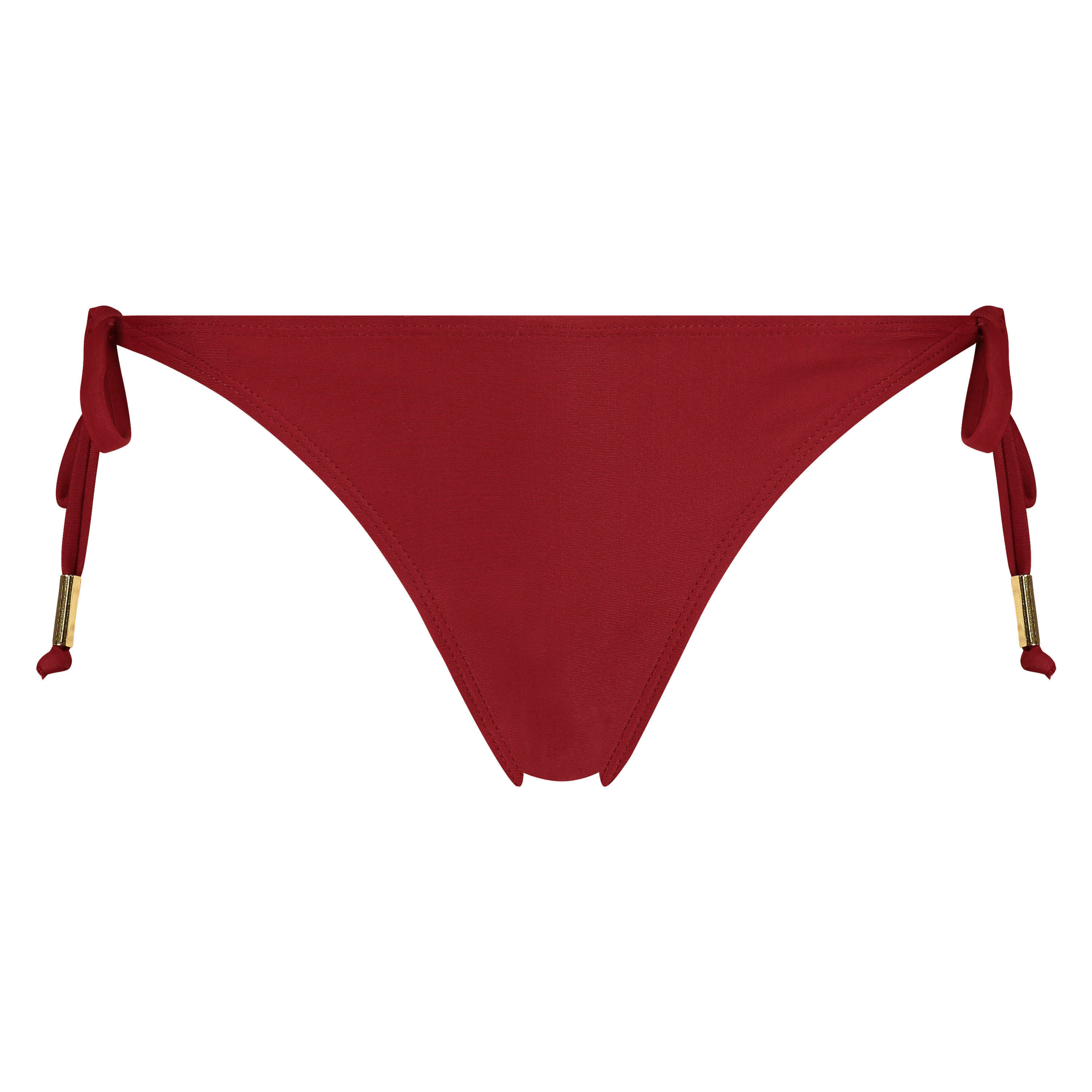 Bas de bikini Tanga Pagoda, Rouge, main