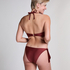 Bas de bikini Dune Cheeky, Rouge