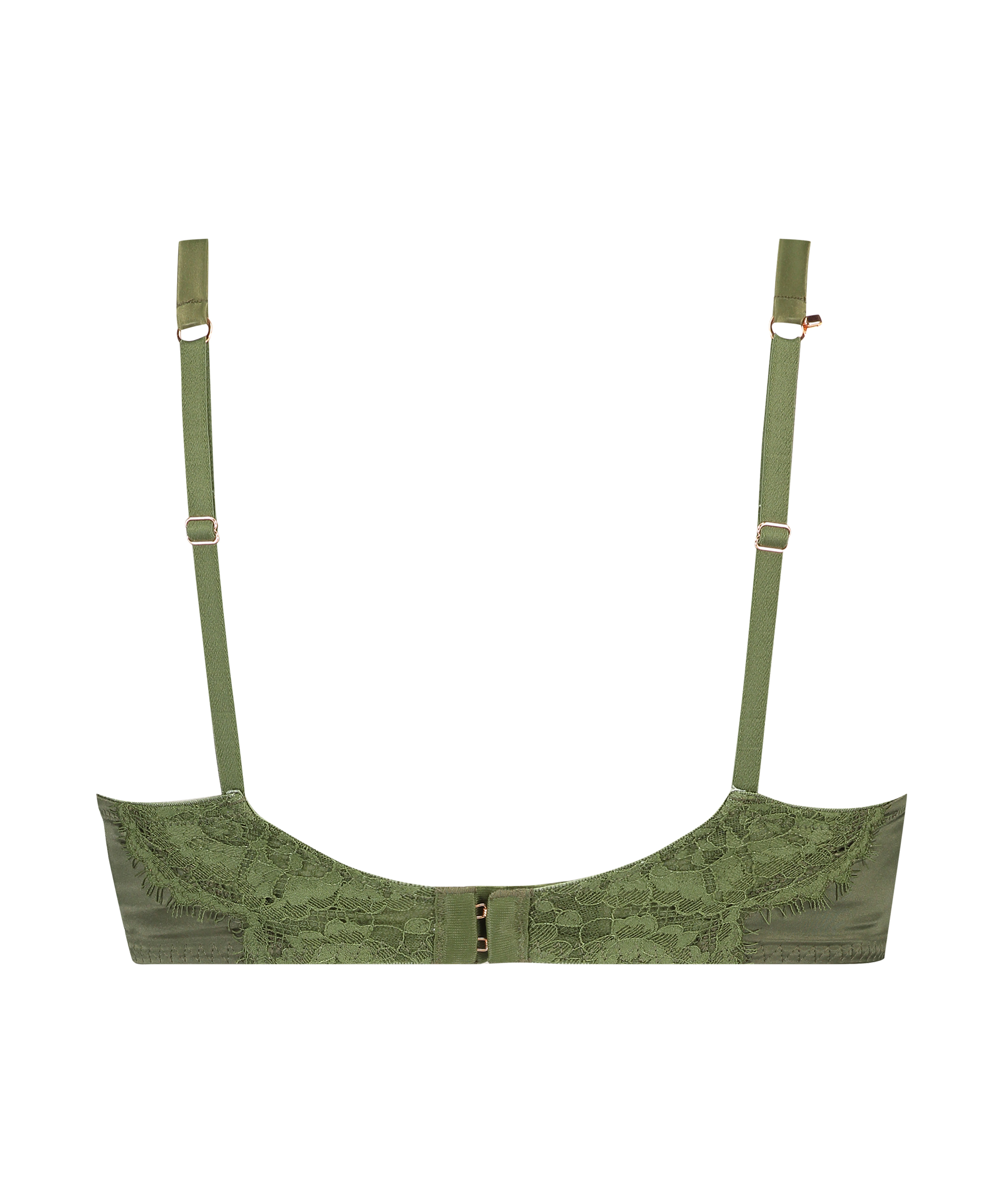 Soutien-gorge rembourré à armatures Hannako, Vert, main