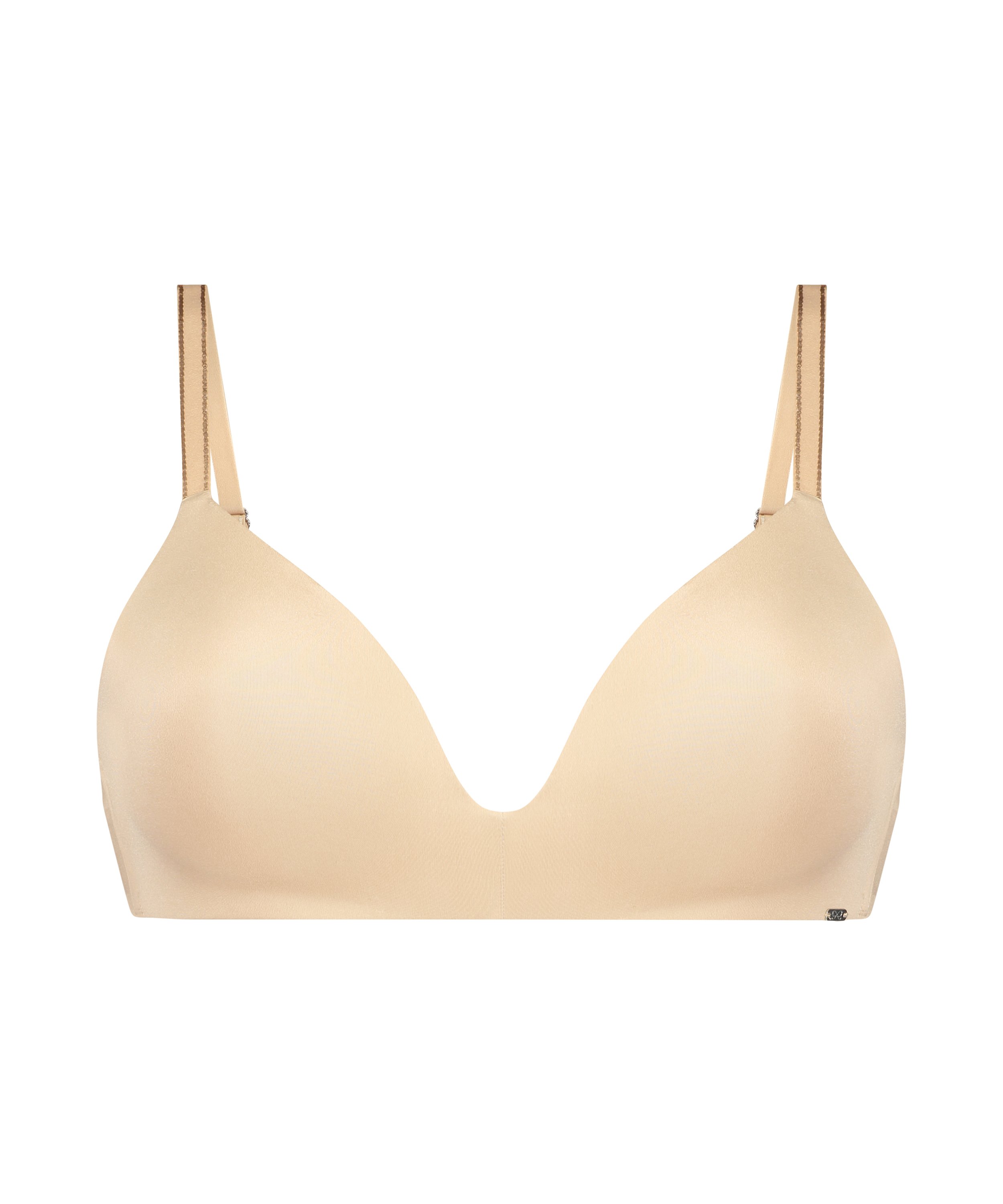 Soutien-gorge sans armatures préformé Mona, Beige, main