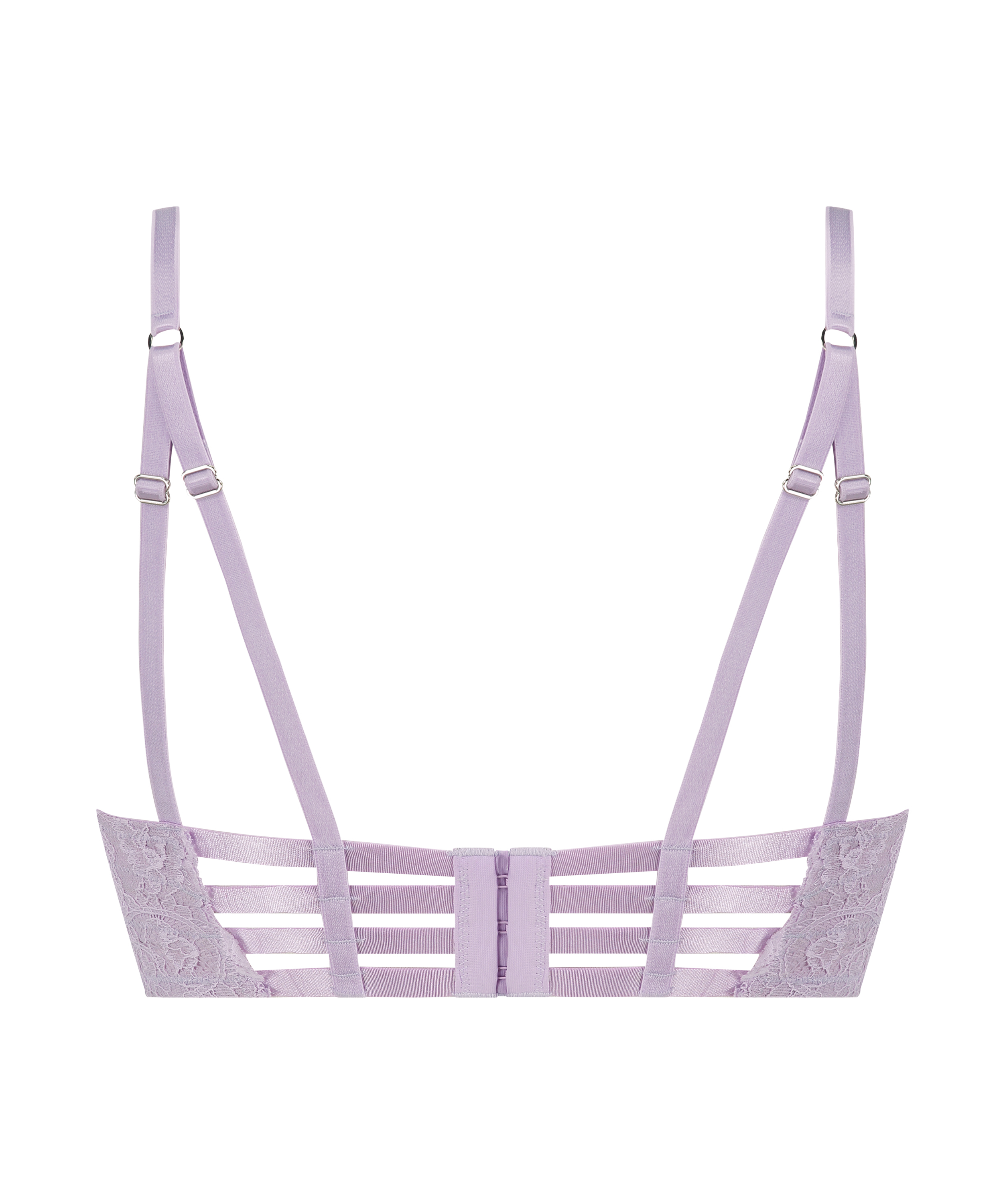 Soutien-gorge à armatures préformé longline Ollie, Violet, main