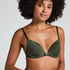 Soutien-gorge à armatures préformé Plunge, Vert