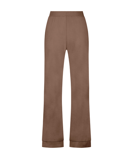Pantalon en jersey Essential, Marron
