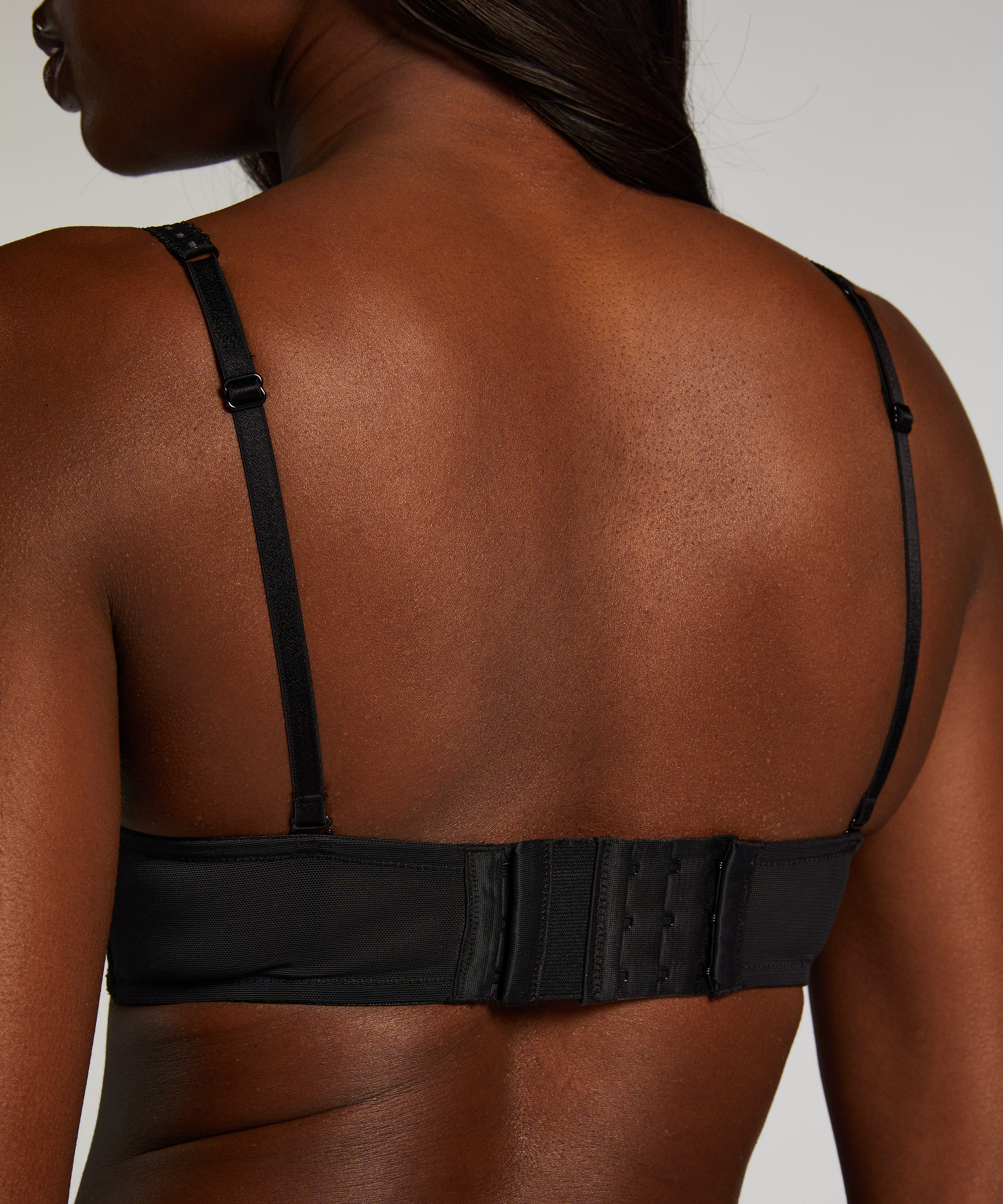 Lot de 2 extensions pour soutien-gorge, Noir, main