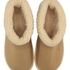 Pantoufles Fake Suede, Beige