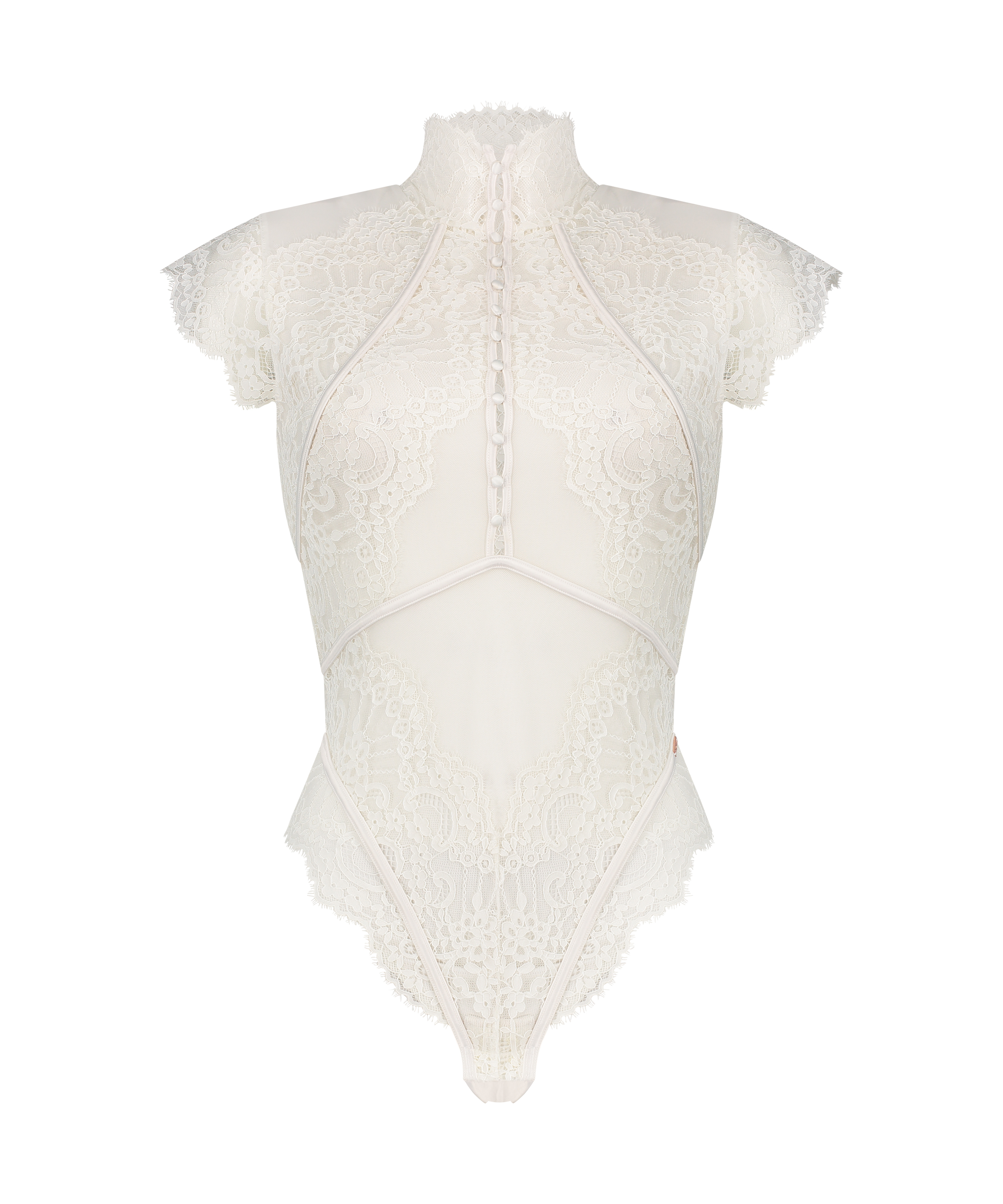 Body Amelia, Blanc, main