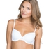 Soutien-gorge &agrave; armatures pr&eacute;form&eacute; push-up, Blanc