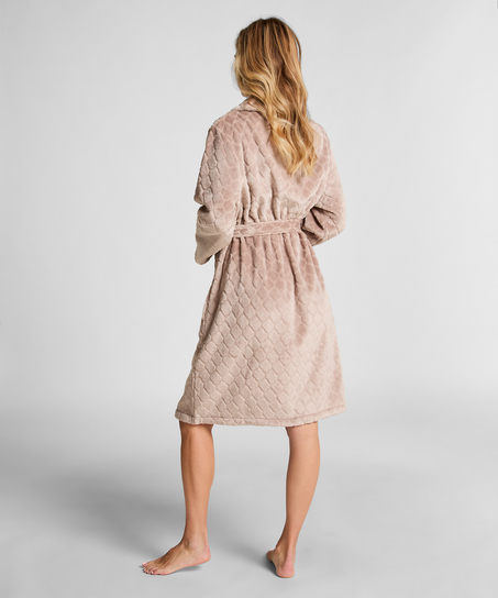 Peignoir Fleece, Beige