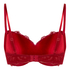 Soutien-gorge à armatures préformé Marine, Rouge