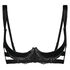 Soutien-gorge &agrave; armatures non-pr&eacute;form&eacute; Dominique, Noir