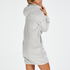 Robe snuggle polaire femme, Gris