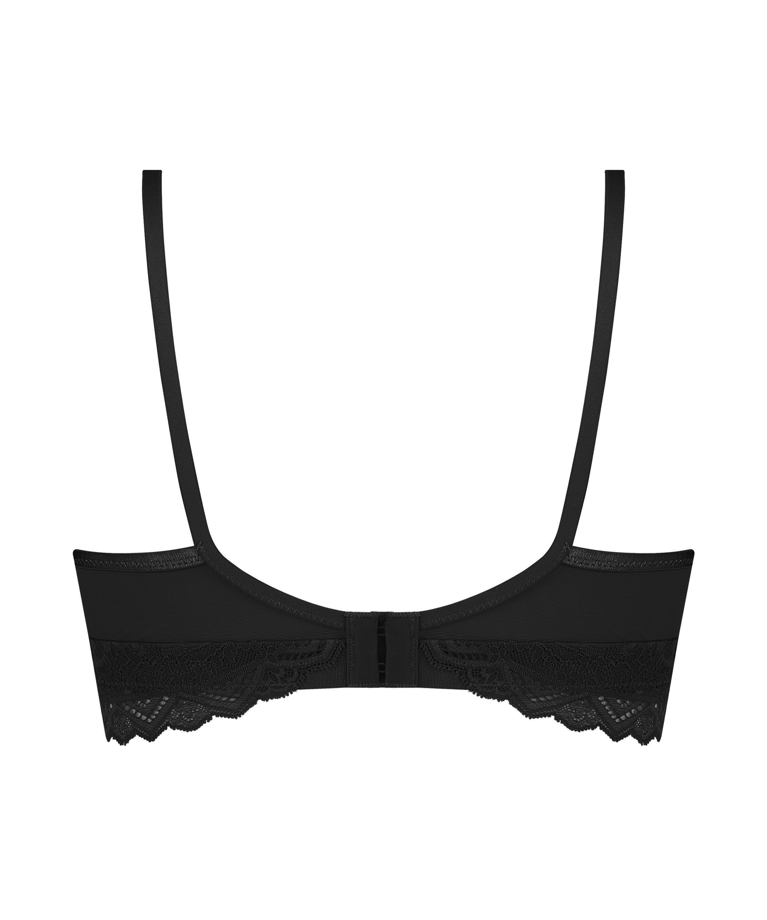 Soutien-gorge rembourré sans soutien-gorge à armatures Rabella I AM Danielle, Noir, main
