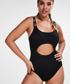 Maillot de bain HKMX closure, Noir