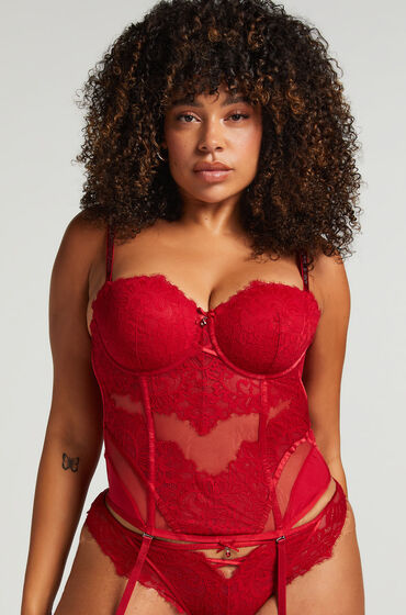 Hunkemöller Bustier Charlotta Rouge