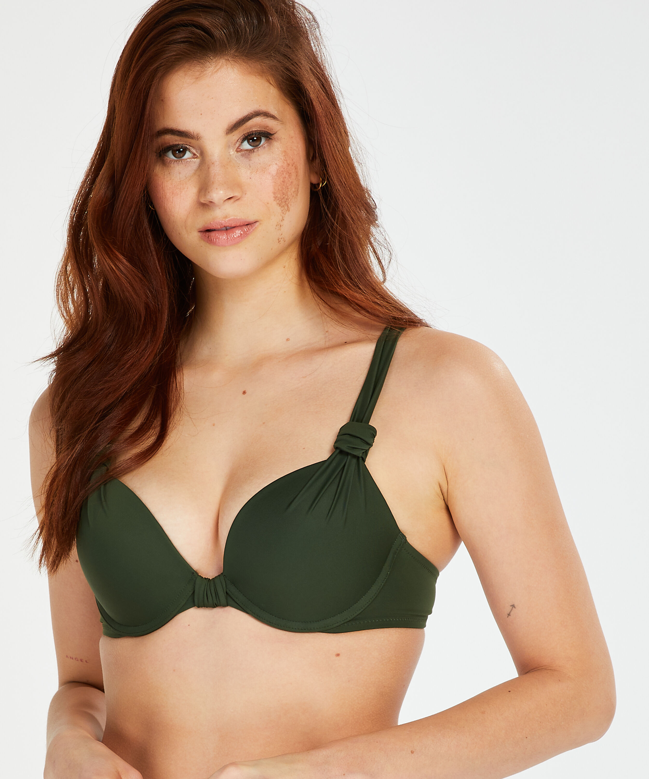 Haut de bikini push-up Luxe Taille A - E, Vert
