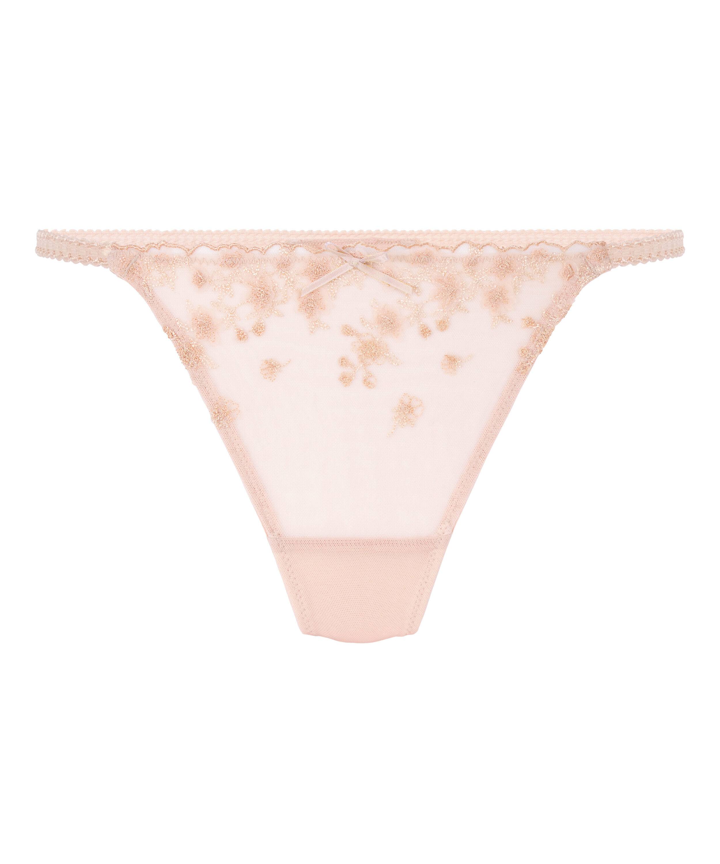 String jambe haute Chloe, Rose