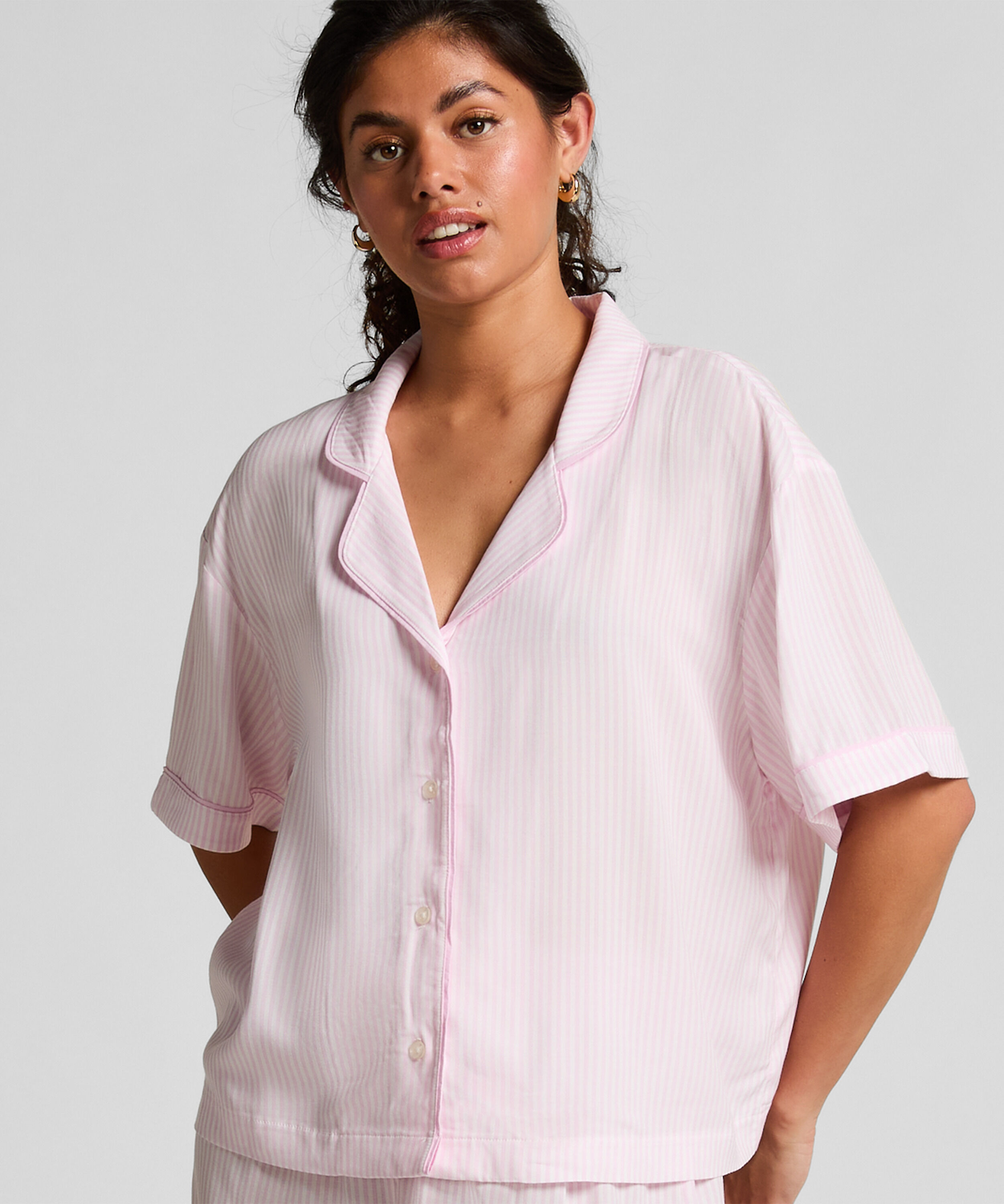 Veste de pyjama à manches courtes