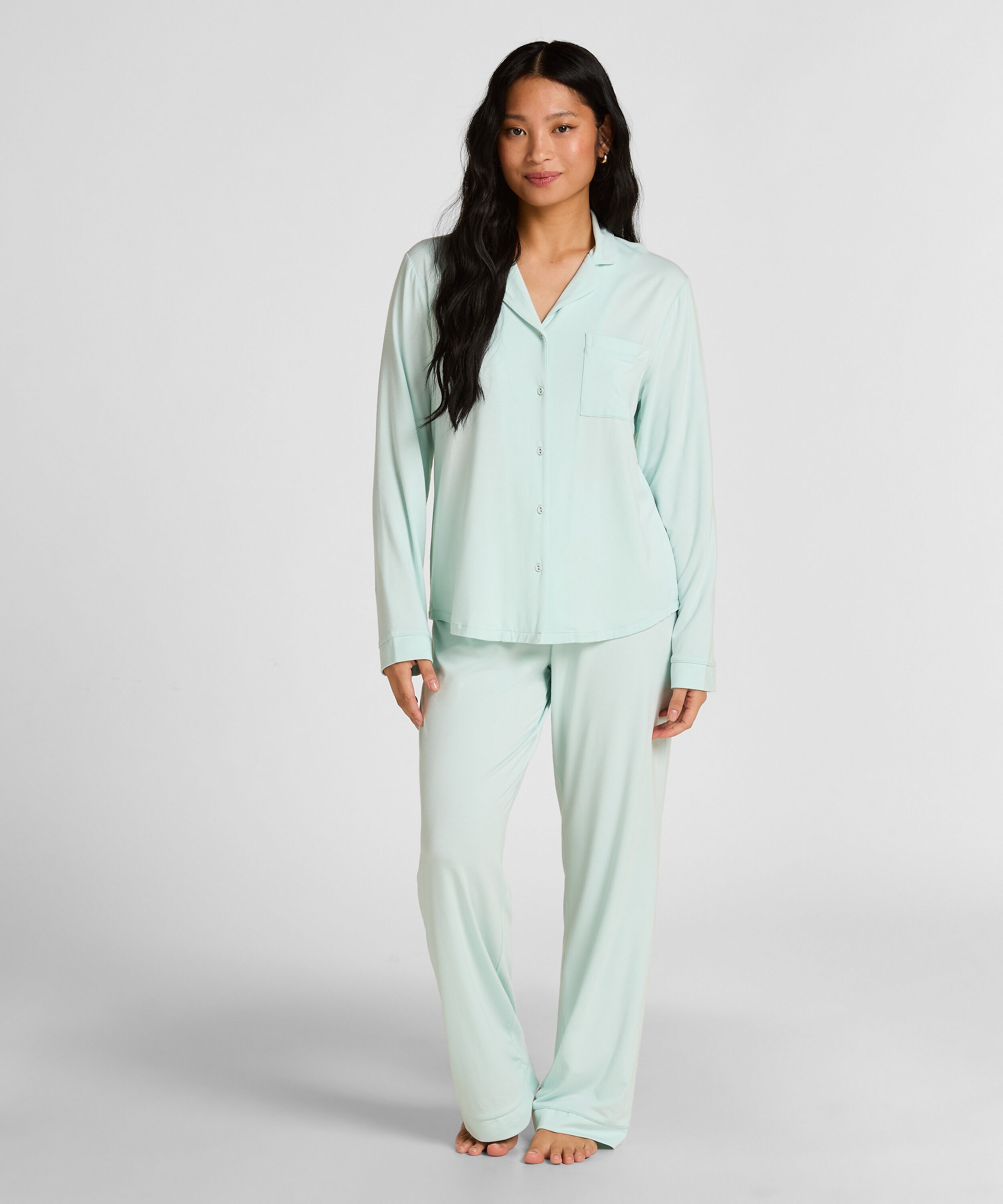 Pantalon en jersey Essential, Bleu