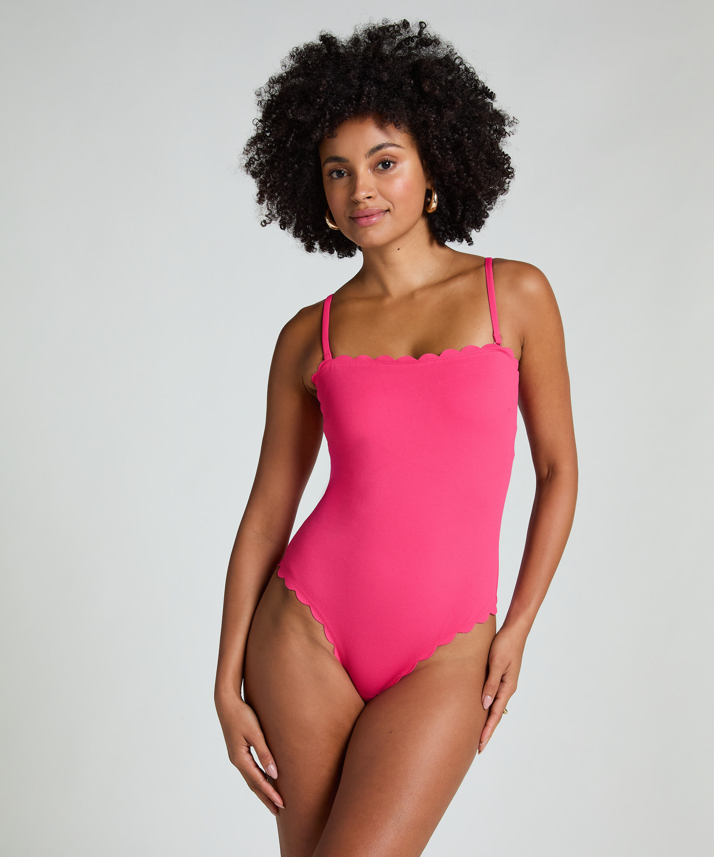 Maillot de bain Bandeau Scallop
