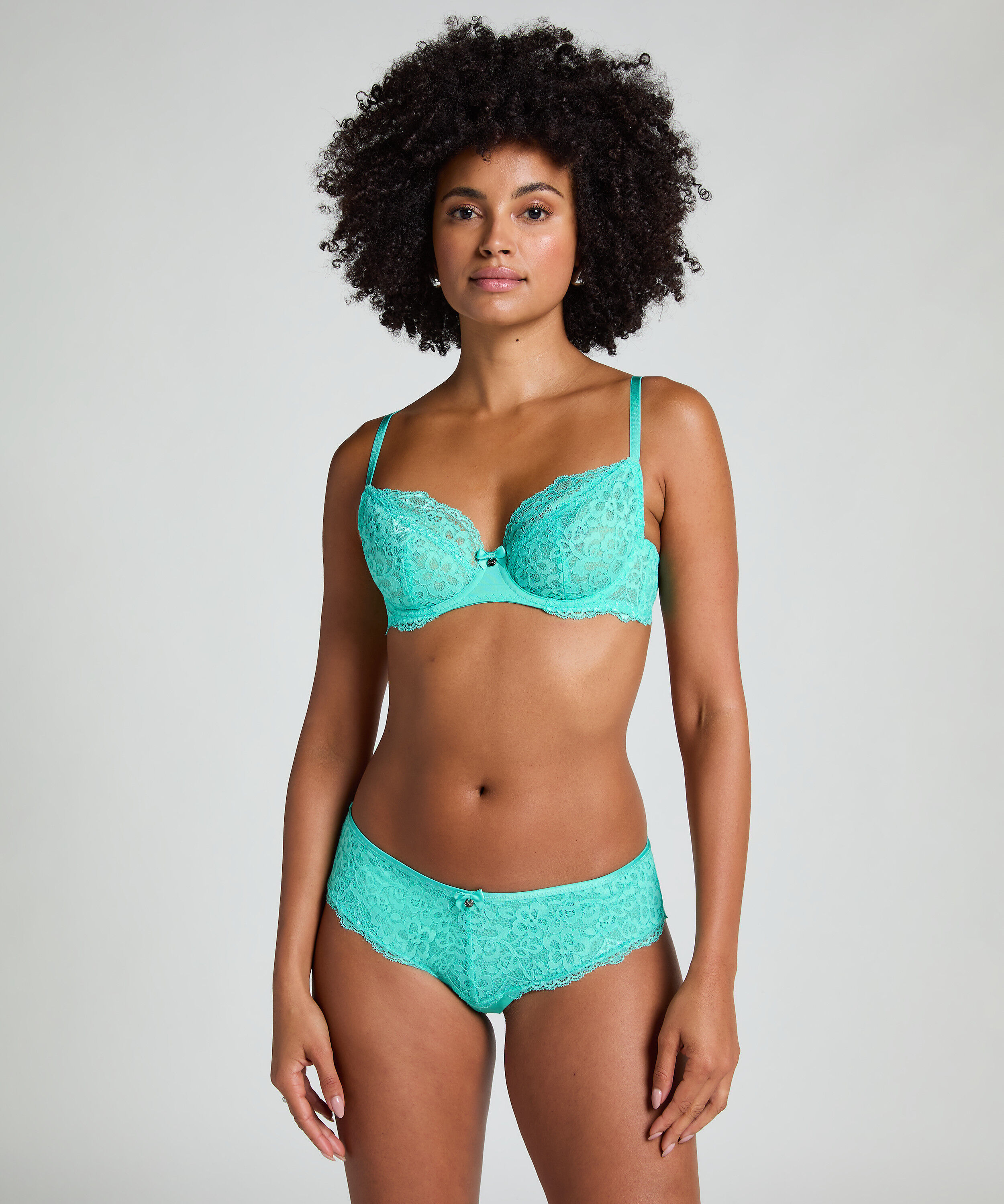 Slip brésilien Marine, Vert Slip brésilien Marine, Vert