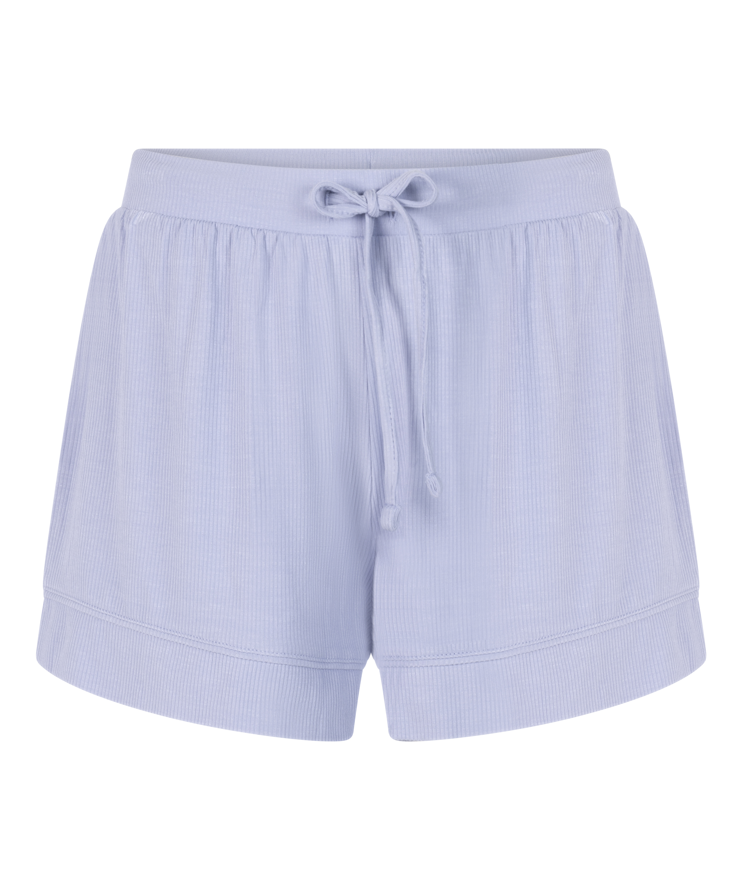Short en jersey côtelé Essential, Bleu, main