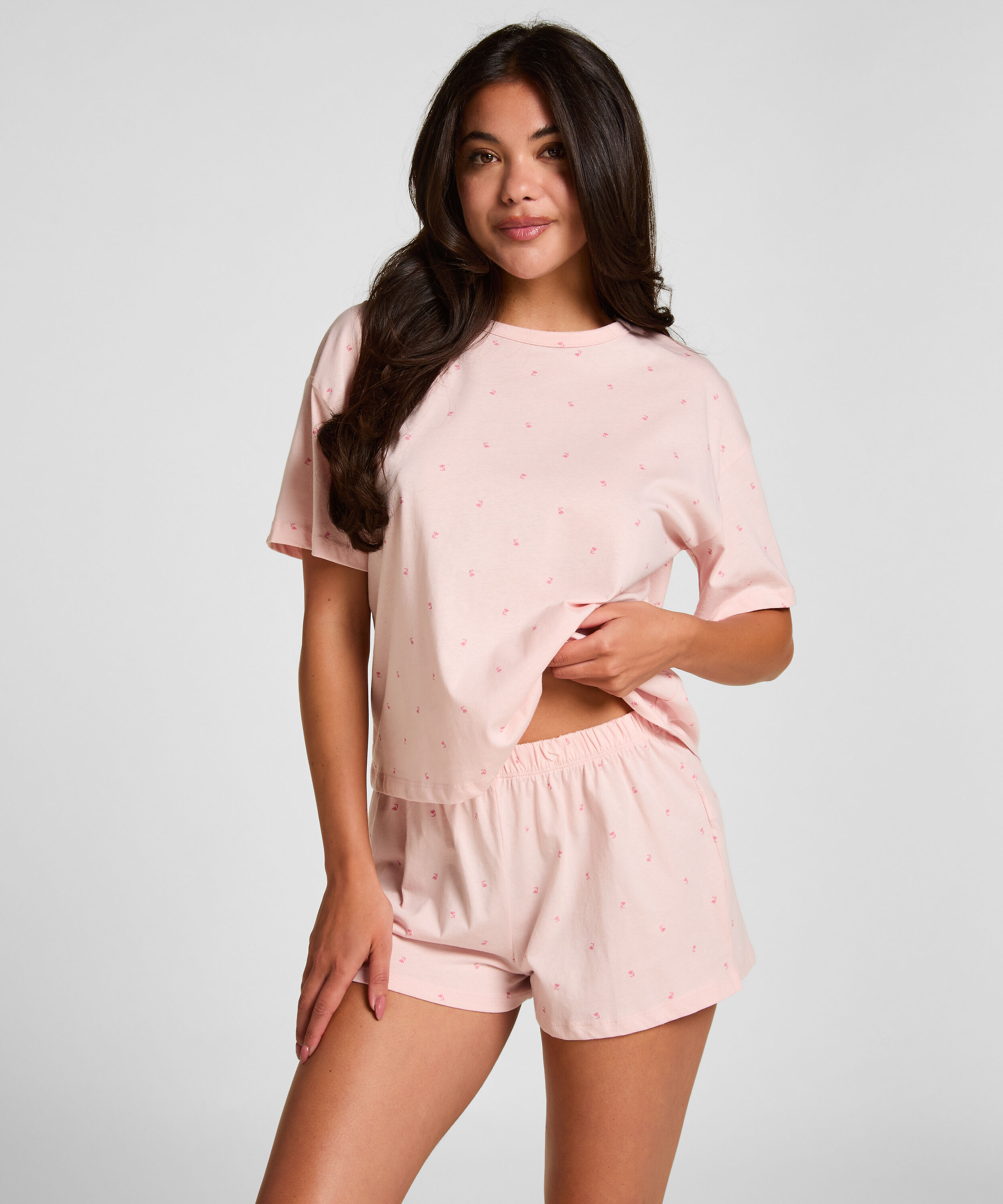 Pyjama set de coton, Rose Pyjama set de coton, Rose