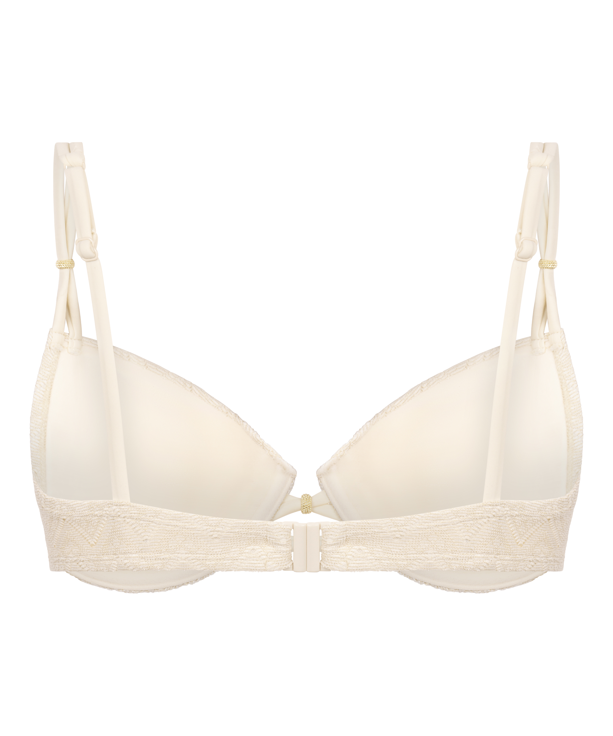 Crochet Bikini Top, Blanc, main