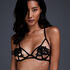 Soutien-gorge &agrave; armatures non-pr&eacute;form&eacute; Yuna, Noir