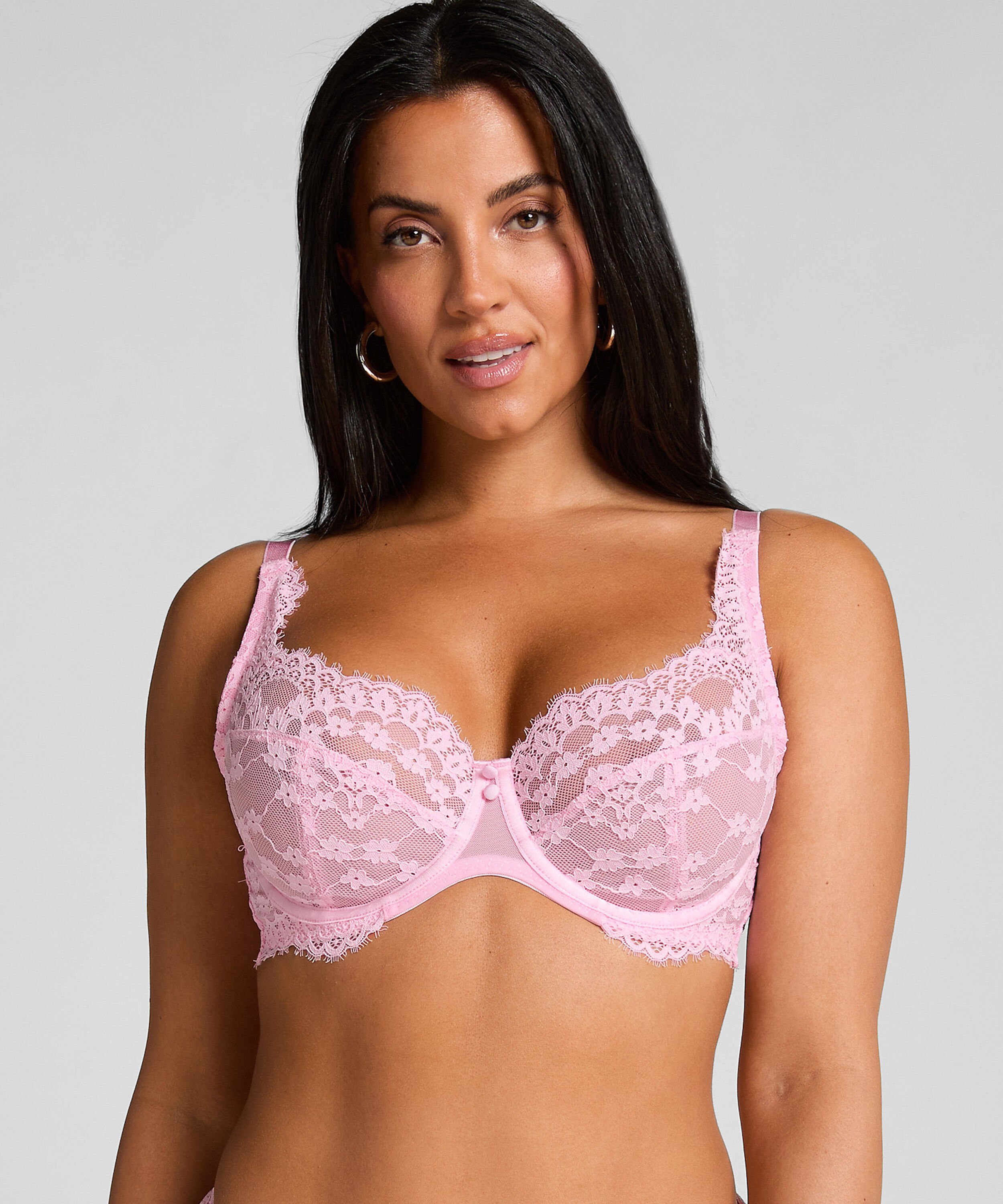 Soutien-gorge à armatures non-préformé Daisy, Rose