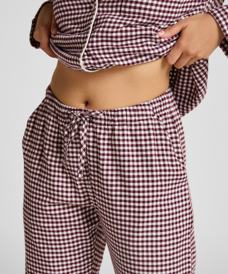 Pantalon de Pyjama Flanel, Violet