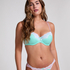 Soutien-gorge à armatures préformé Lace & Shine, Bleu