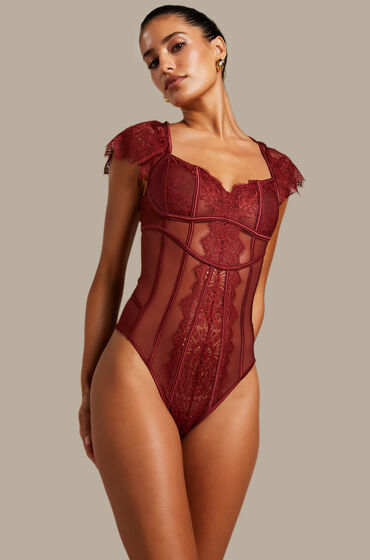 Hunkemöller Body Zoe Rouge