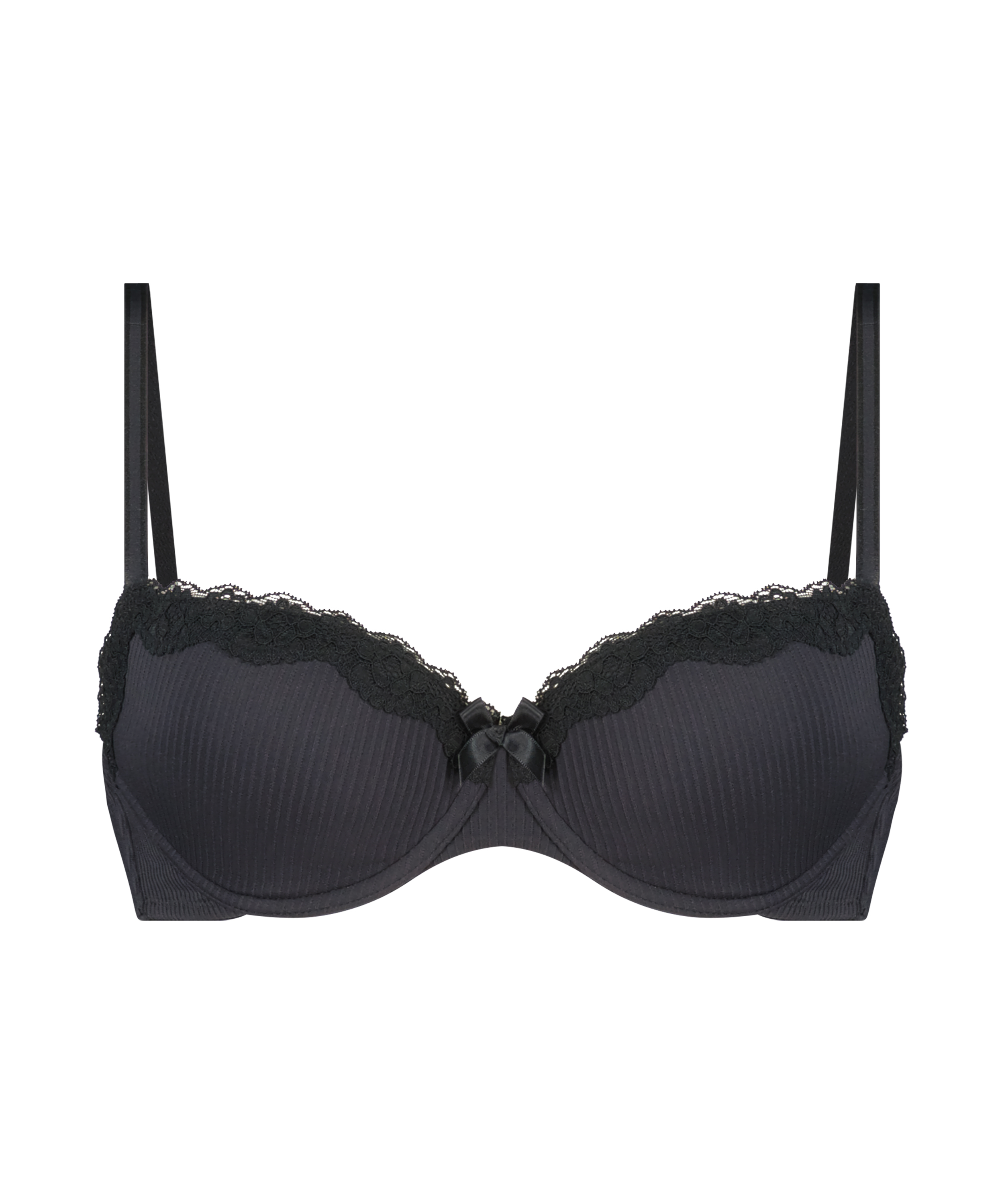 Soutien-gorge à armatures préformé Lola, Noir, main